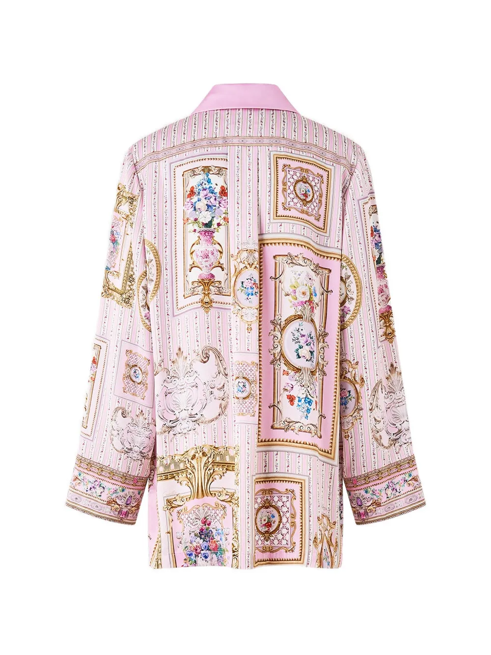  Camilla Relaxed Floral Jacket - Pink 