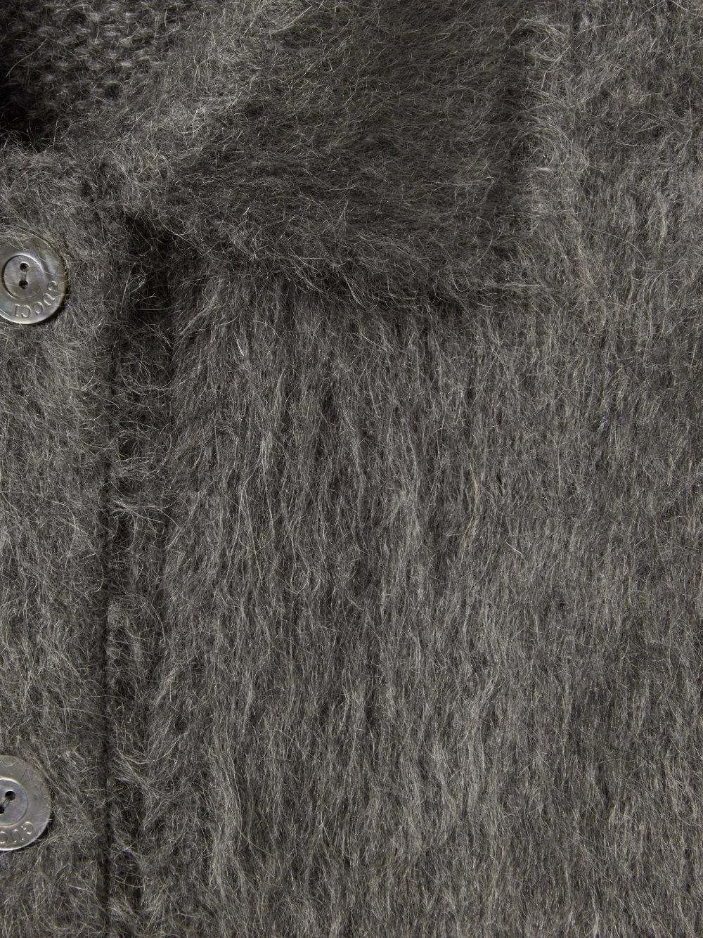 Gucci Vest van mohairblend Grijs