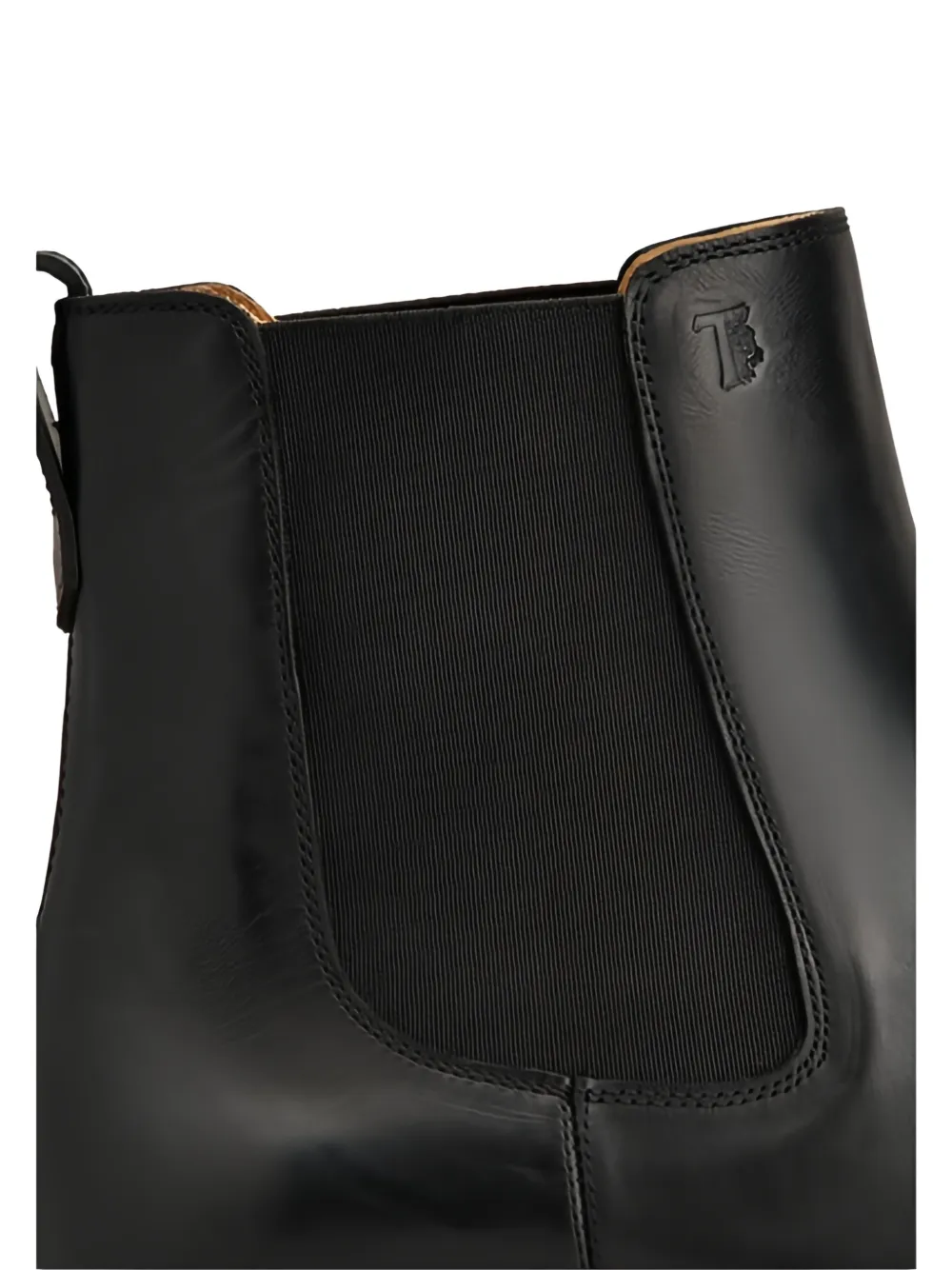 Tod's Leren Chelsea laarzen Zwart