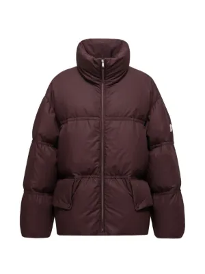 Moncler Vederna Corduroy Puffer Jacket | Brown | FARFETCH