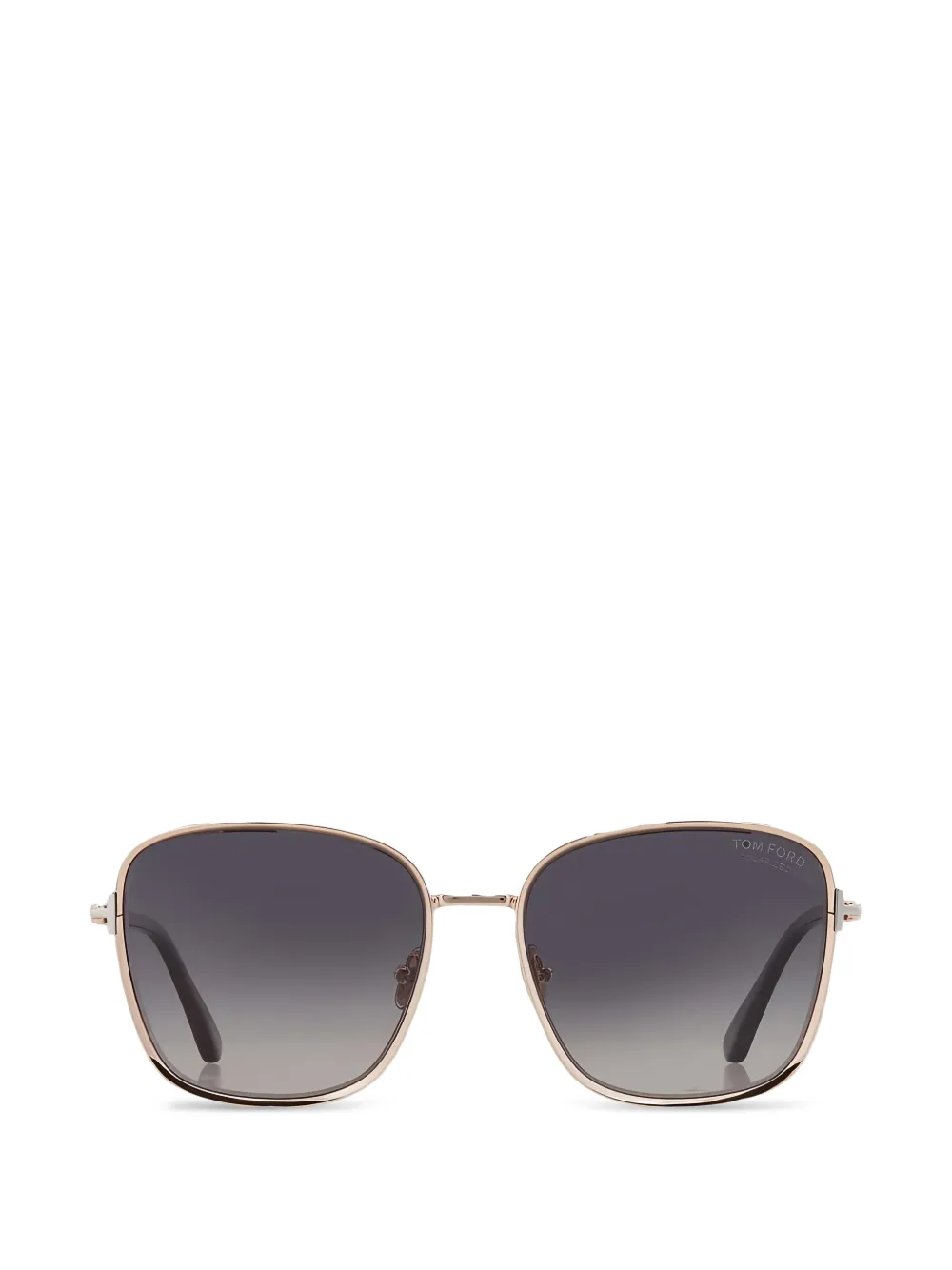 TOM FORD スクエア フルリムサングラス | ゴールドトーン | Image 1