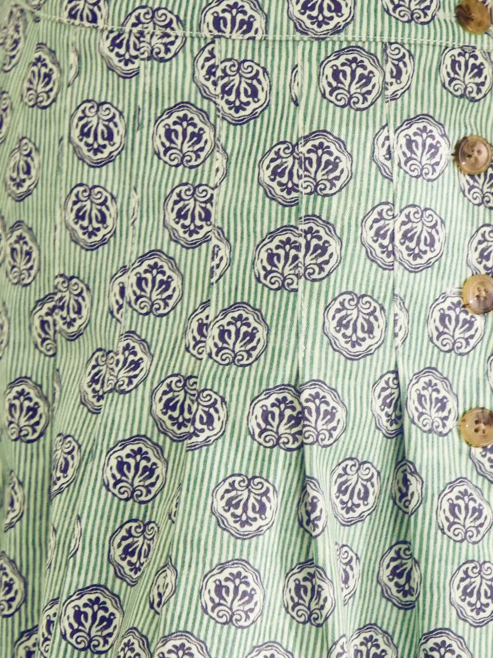 Willa Patterned Button Shorts