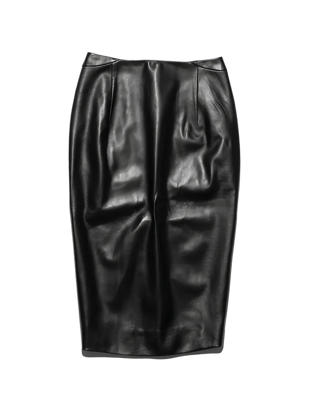 Enfants Riches Déprimés leather midi skirt – Black