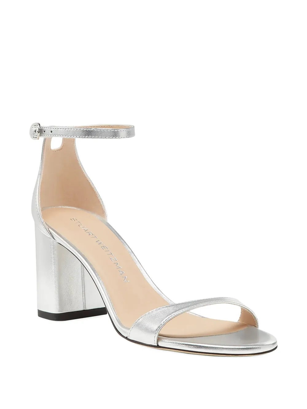 Stuart Weitzman Nudistcurve open-toe sandals Grijs