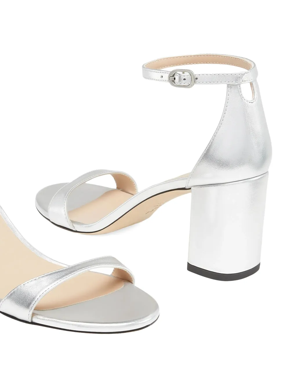 Stuart Weitzman Nudistcurve open-toe sandals Grijs
