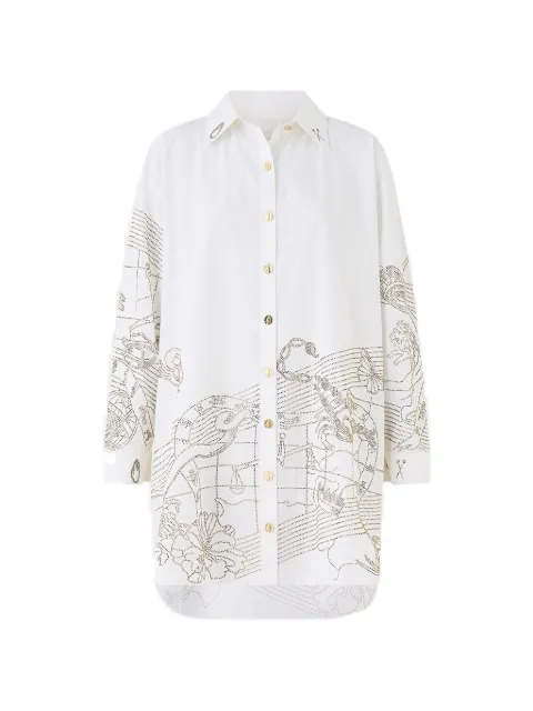 Camilla side buttons tunic