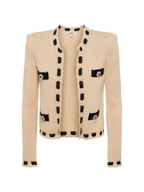 L'Agence Astor buttoned cardigan