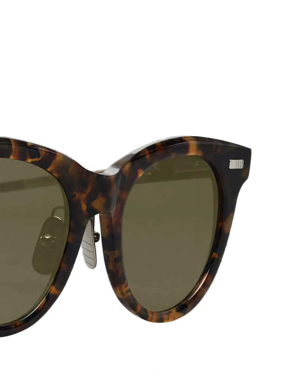 Thom Browne Eyewear Zonnebril met cat-eye montuur Bruin