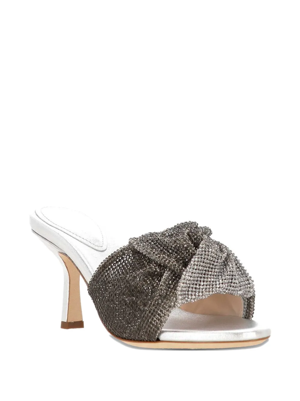 Rodo Pumps verfraaid met kristallen Grijs