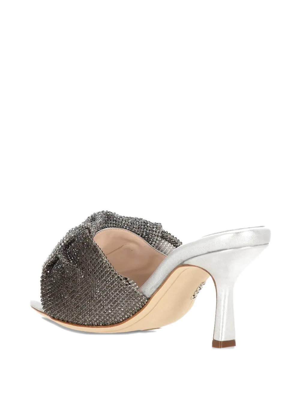 Rodo Pumps verfraaid met kristallen Grijs