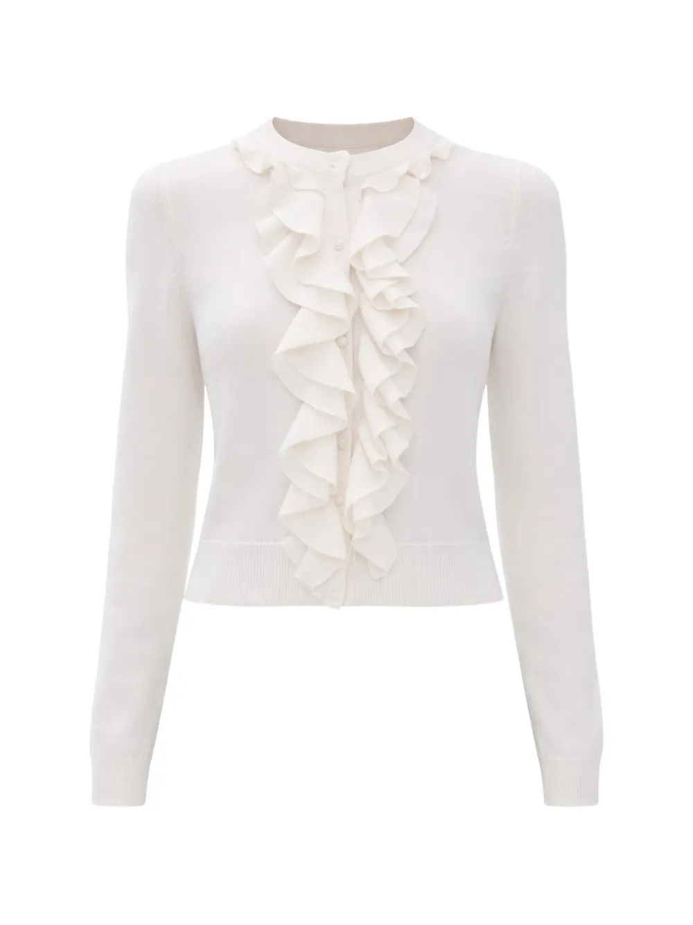alice + olivia Dollie cardigan - Bianco