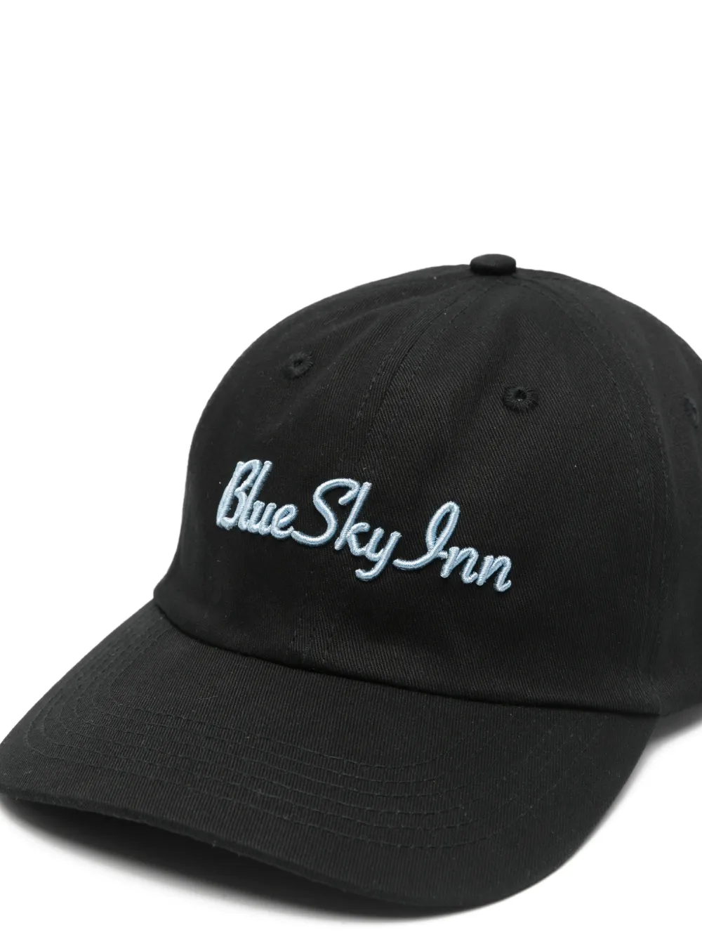  Blue Sky Inn Embroidered Logo Cap - Black 