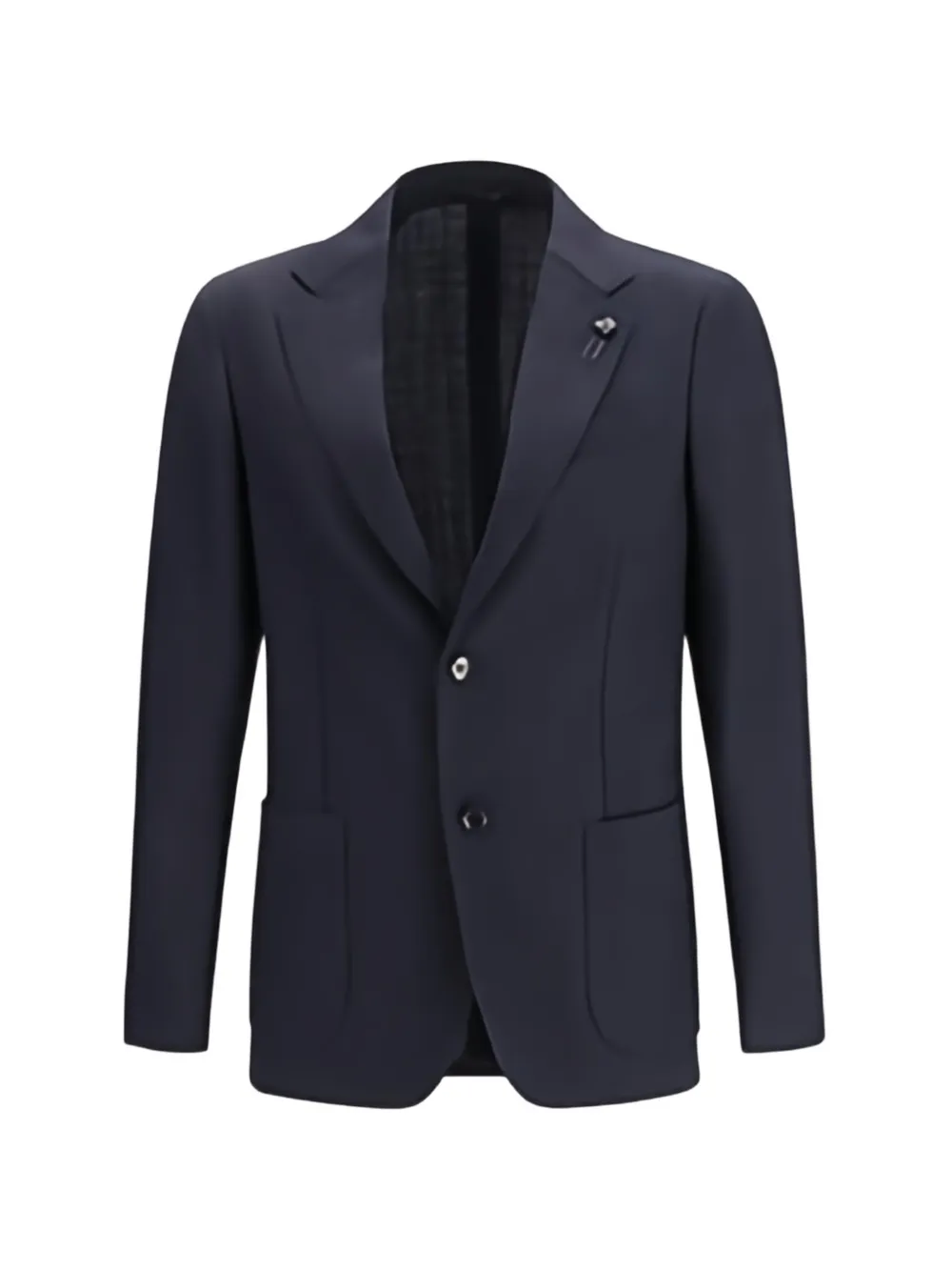 Lardini three-button blazer - Blu