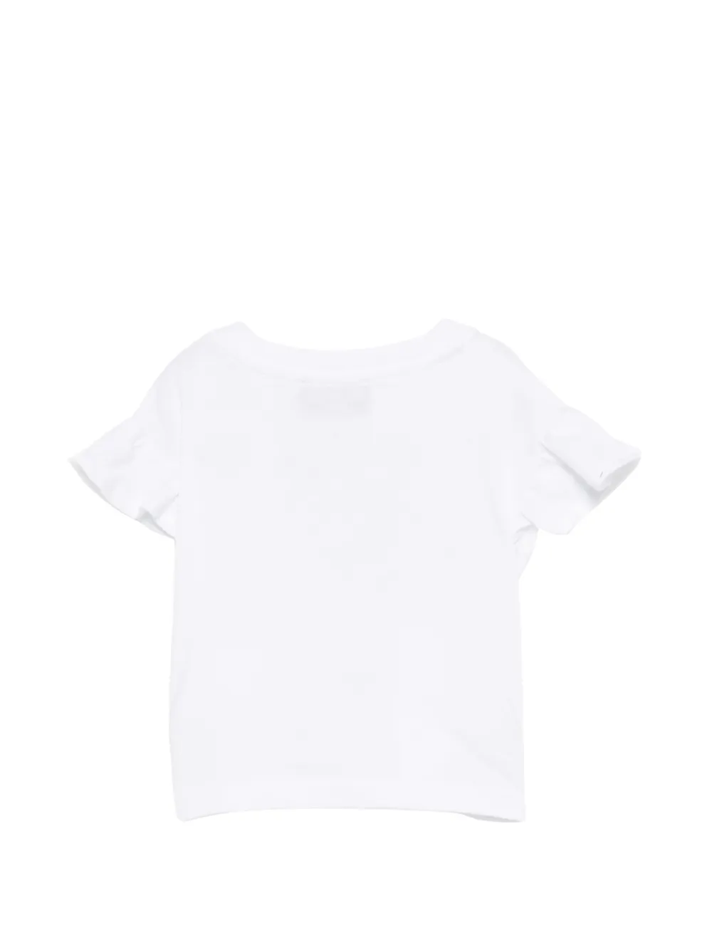 Moschino Kids T-shirt met grafische teddyprint Wit