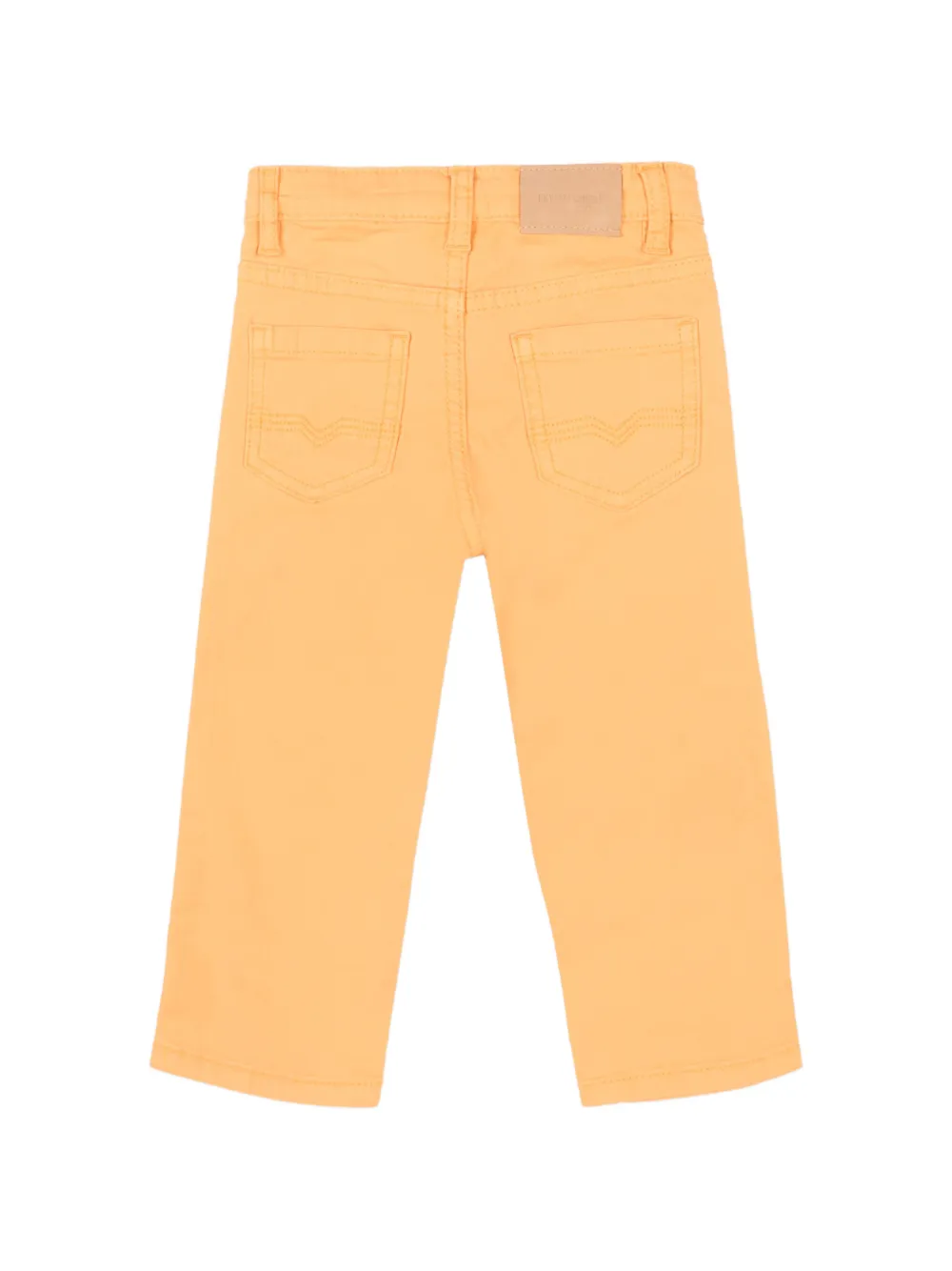 Mayoral Broek met riemlussen Geel