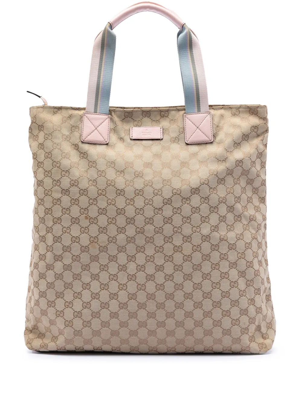 Gucci Pre-Owned 2016-2025 GG Canvas Web tote bag - Rosa