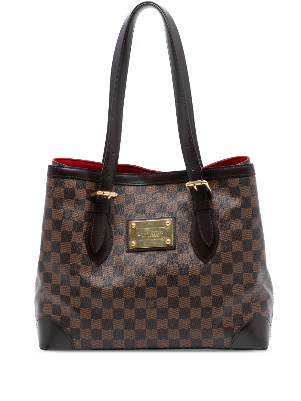 Louis Vuitton Pre-Owned 2000-2020 Damier Ebene Hampstead MM tote bag - Marrone