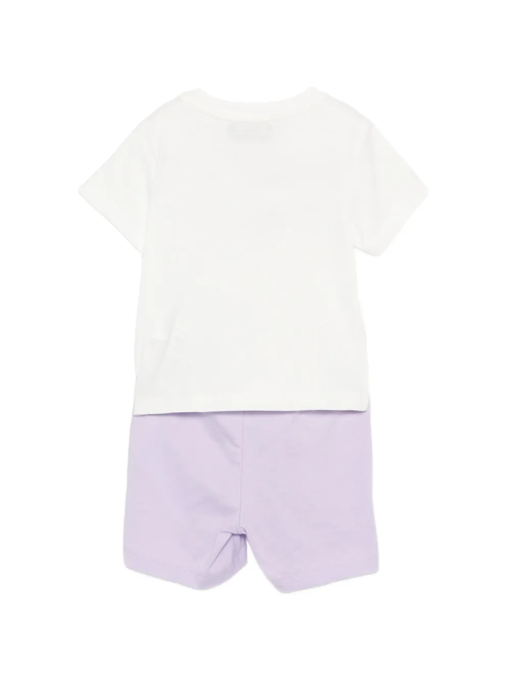 Moschino Kids Twee paar shorts met beerprint Wit