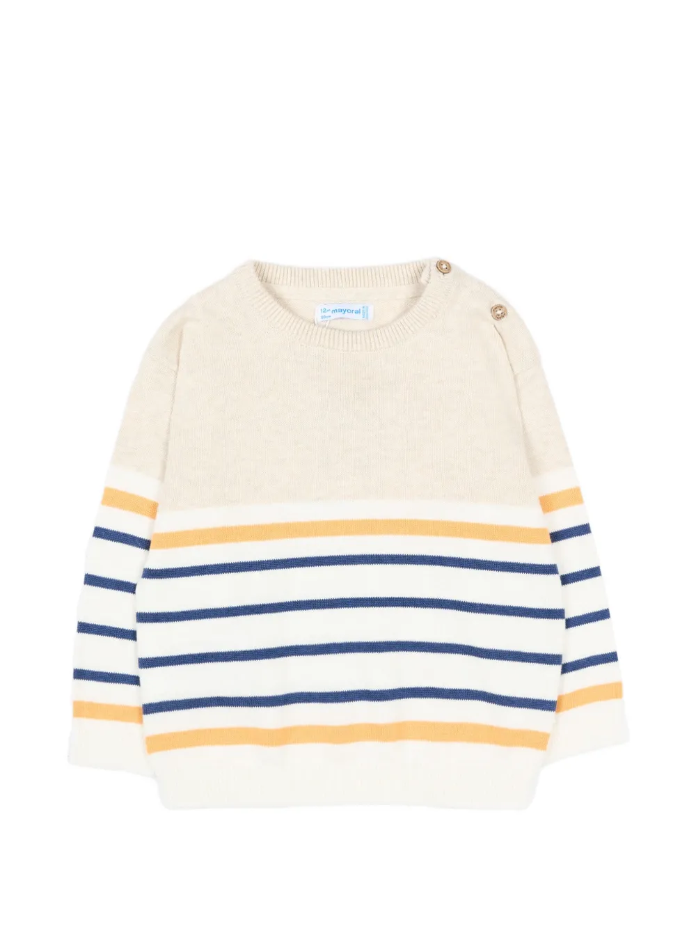 Mayoral striped sweater - Toni neutri