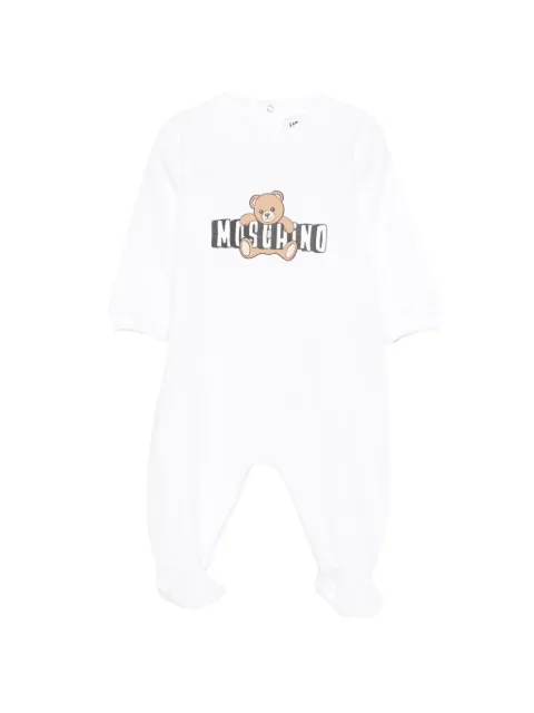 Moschino Kids pijama con logo estampado 
