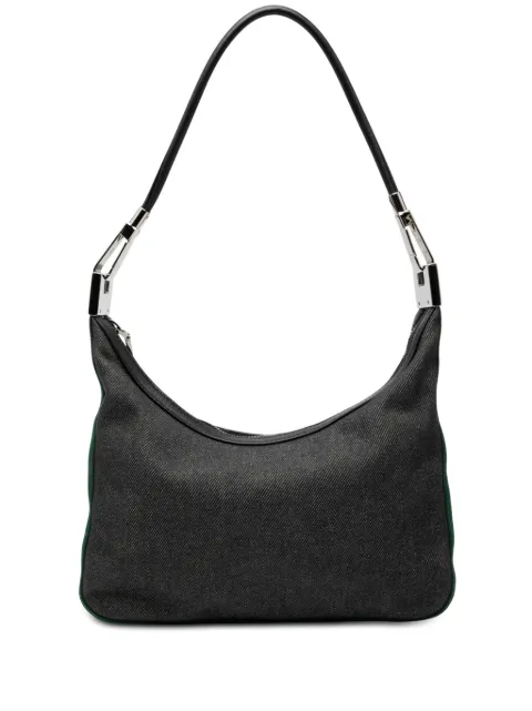 Gucci Pre-Owned 2000-2015 Denim Web shoulder bag