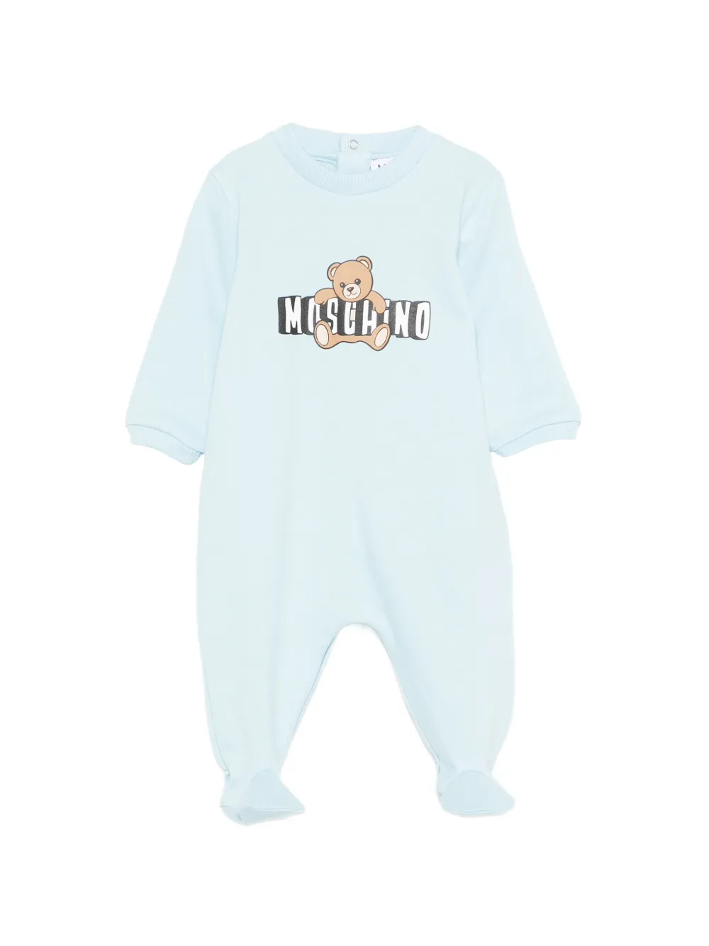Moschino Kids teddy-logo pyjama - Blu