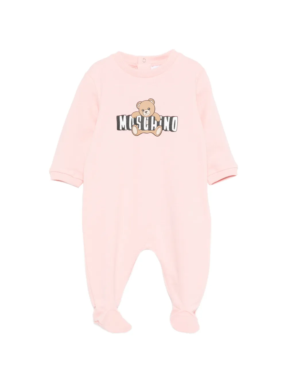 Moschino Kids teddy-print pyjama - Rosa