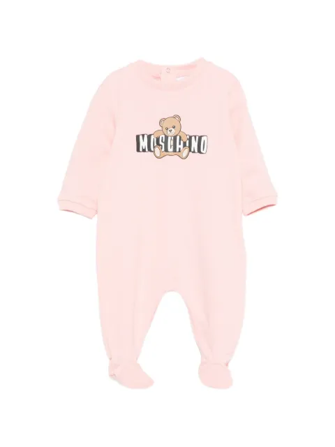 Moschino Kids teddy-print pyjama