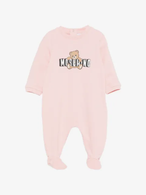 Moschino Kids teddy-print pyjama