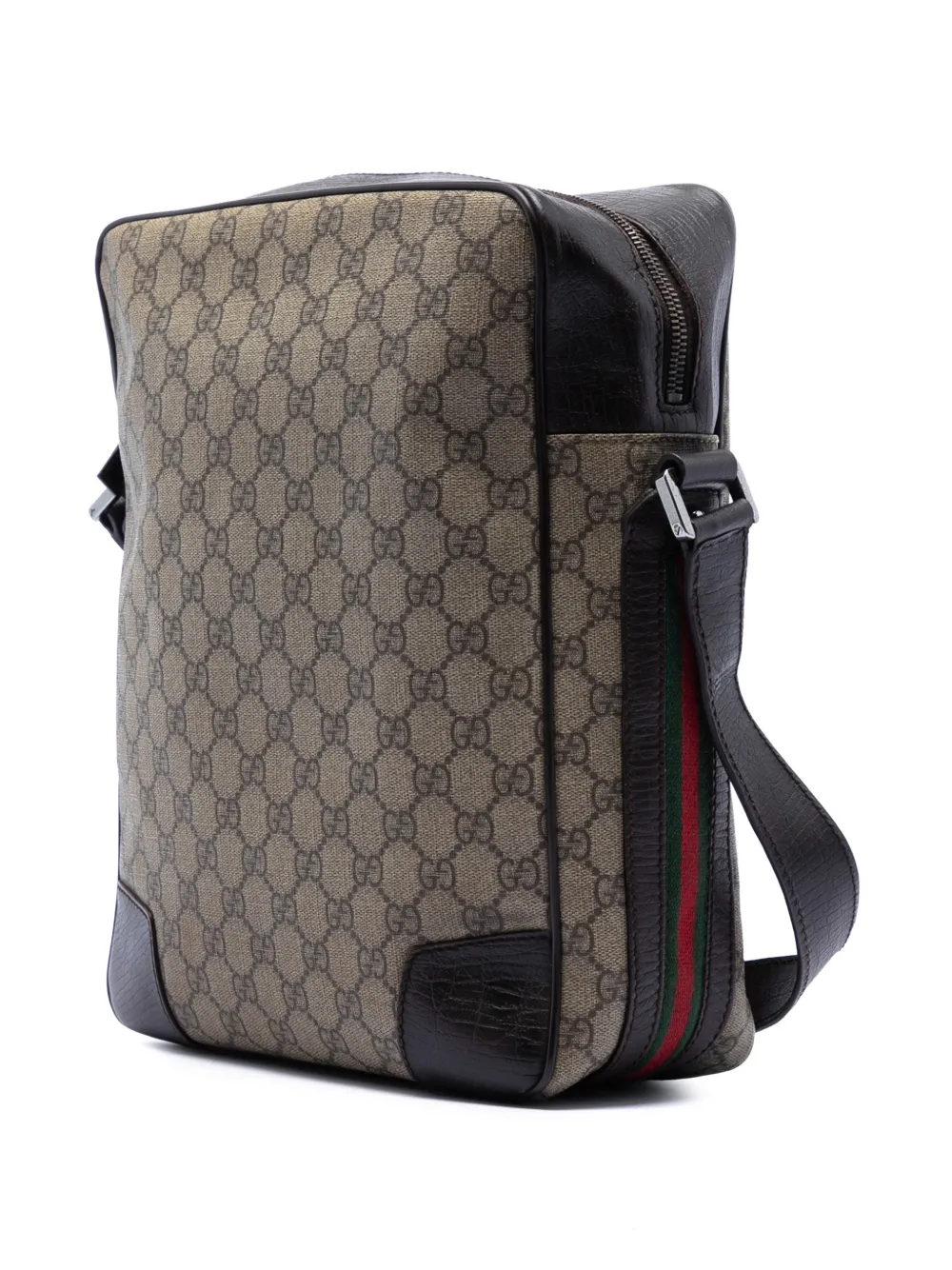 2000-2015 Gg Supreme Web Crossbody Bag