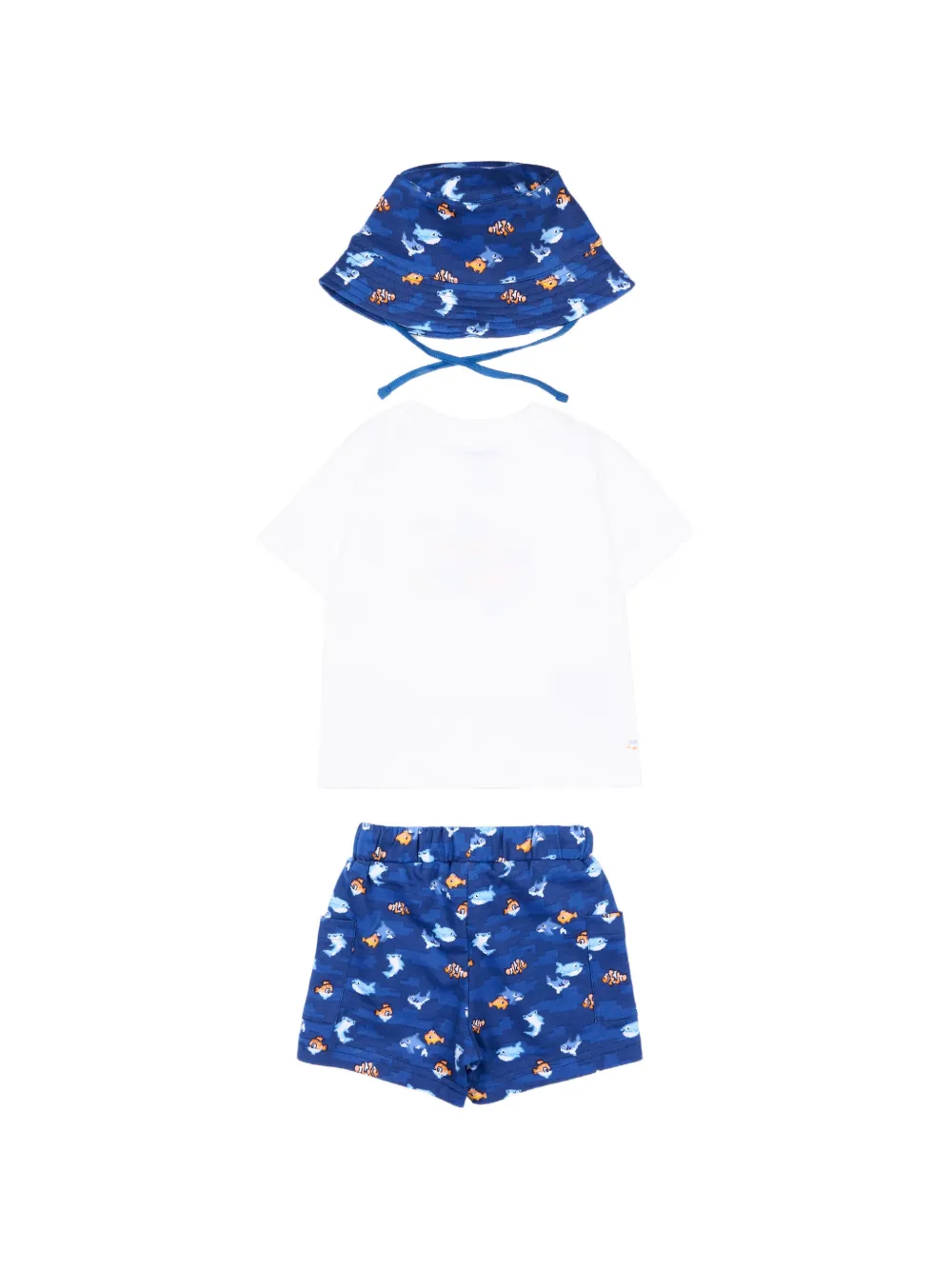  Mayoral Printed Shorts Set (set Of Three) - Blue 