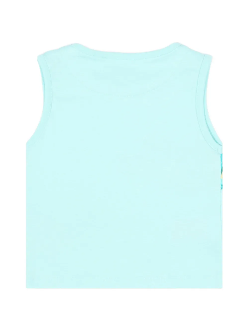 Mayoral Driedelig katoenen shortsset met palmprint Blauw