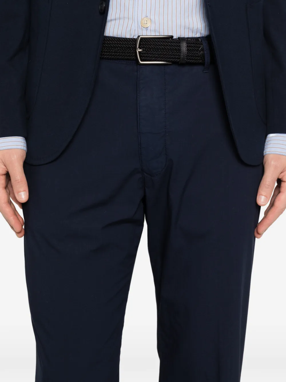Incotex Elastische broek Blauw