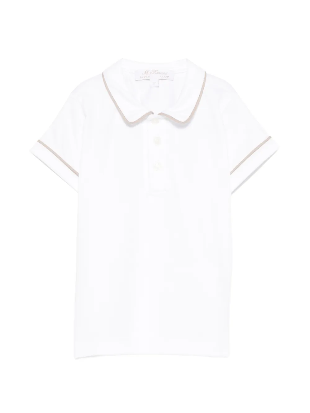 Mariella Ferrari short-sleeves polo shirt - Bianco