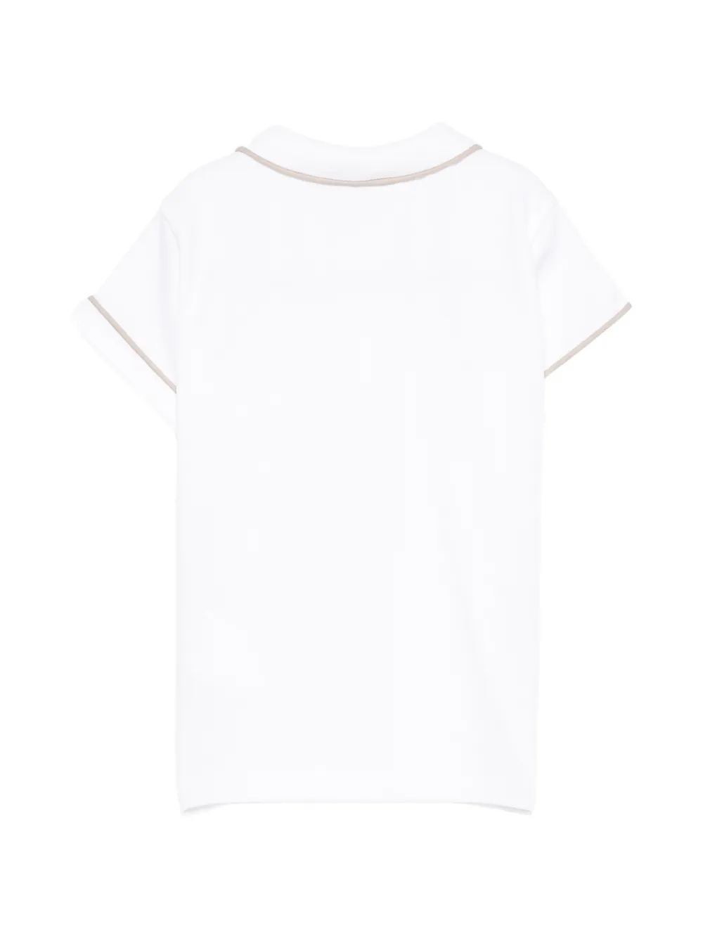 Mariella Ferrari Poloshirt met korte mouwen Wit