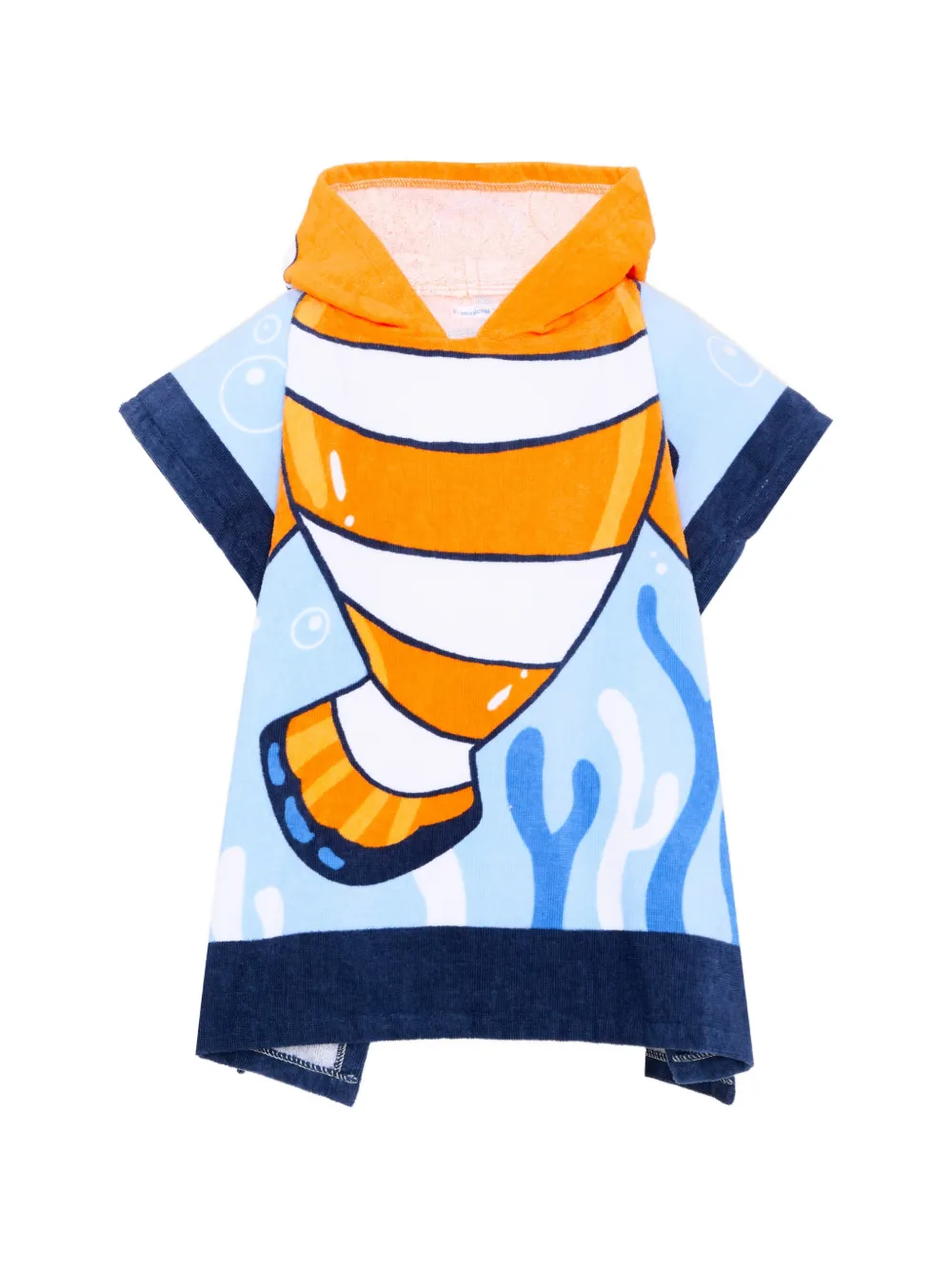 Mayoral fish hooded dressing gown - Blu