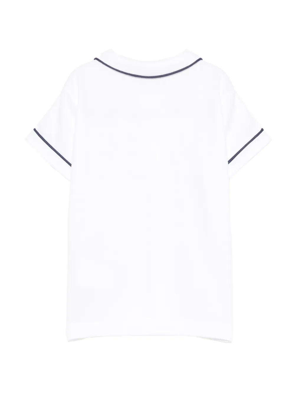 Mariella Ferrari Poloshirt met korte mouwen Wit