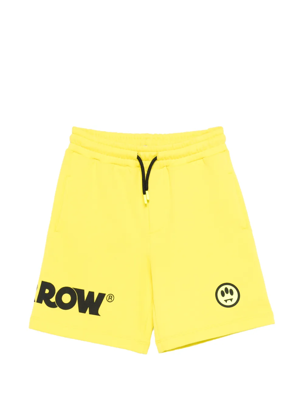 Barrow kids graphic-print shorts - Giallo