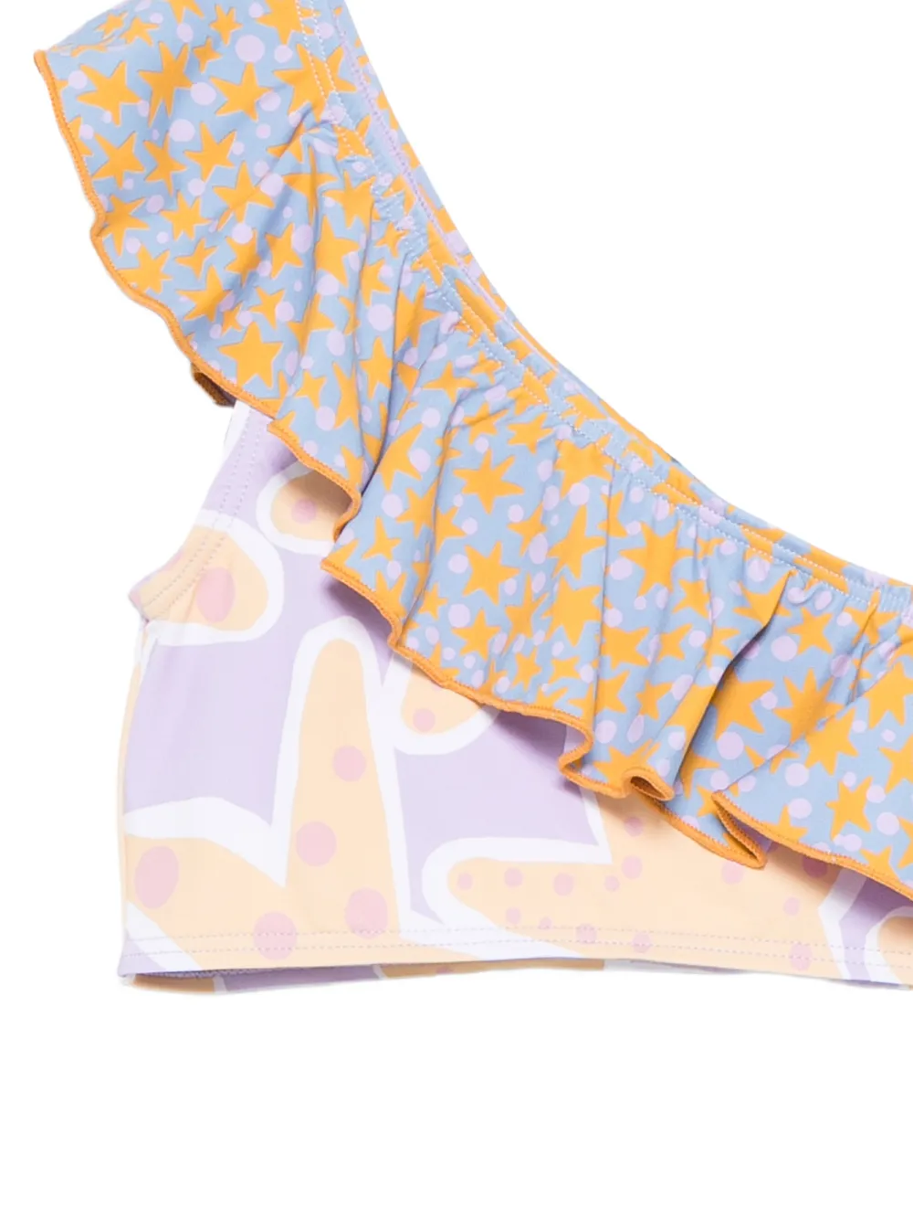 Stella McCartney Kids Zwemkleding met ruches Paars