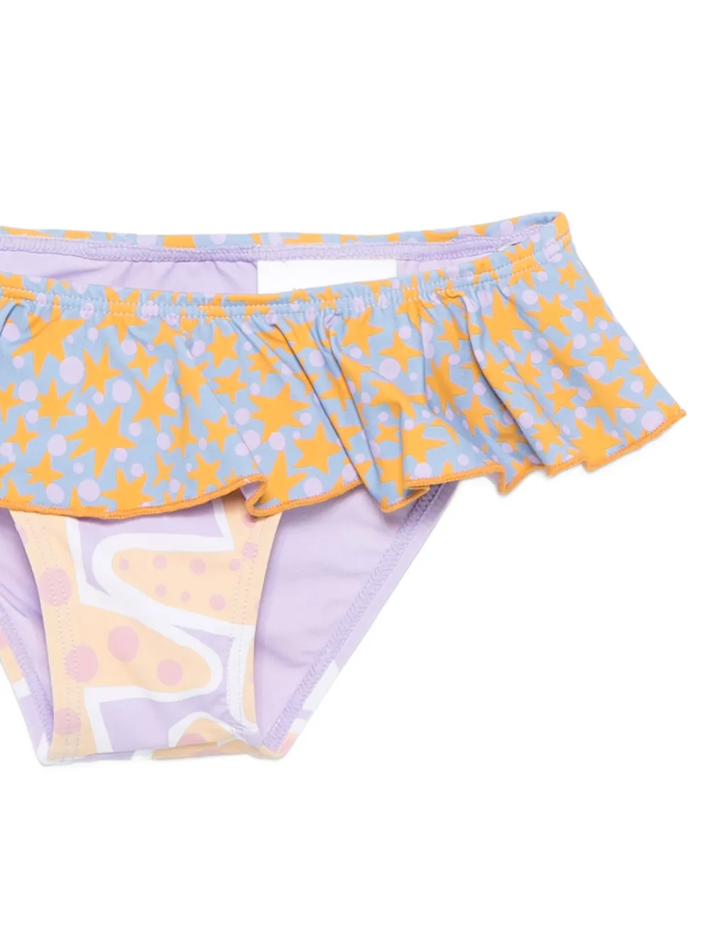 Stella McCartney Kids Zwemkleding met ruches Paars