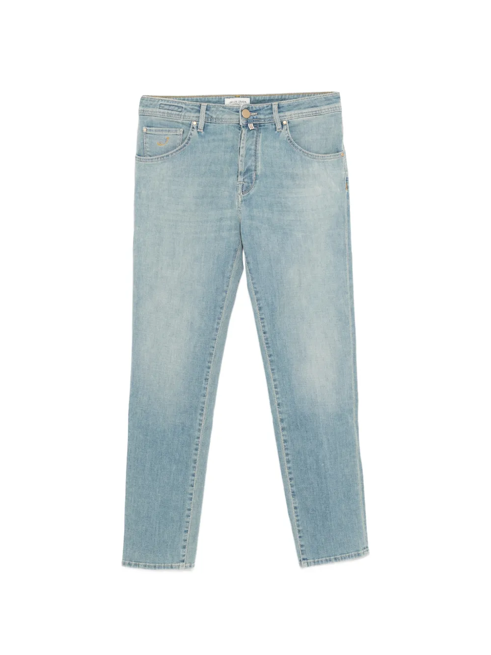 Jacob Cohën Scott buttoned jeans - Blu