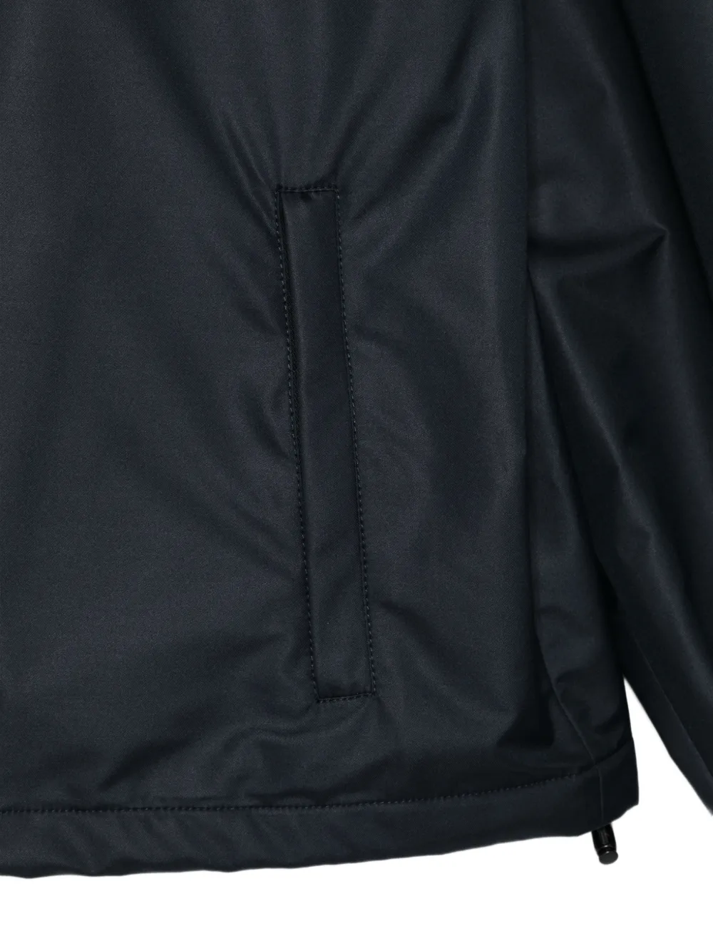  Giorgio Armani Blue Hooded Jacket 
