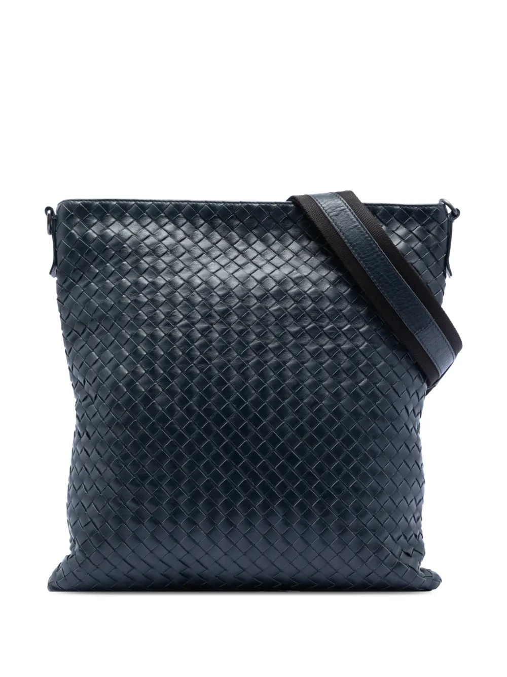 Bottega Veneta Pre-Owned 2012-2025 Nappa Intrecciato VN crossbody bag - Blu