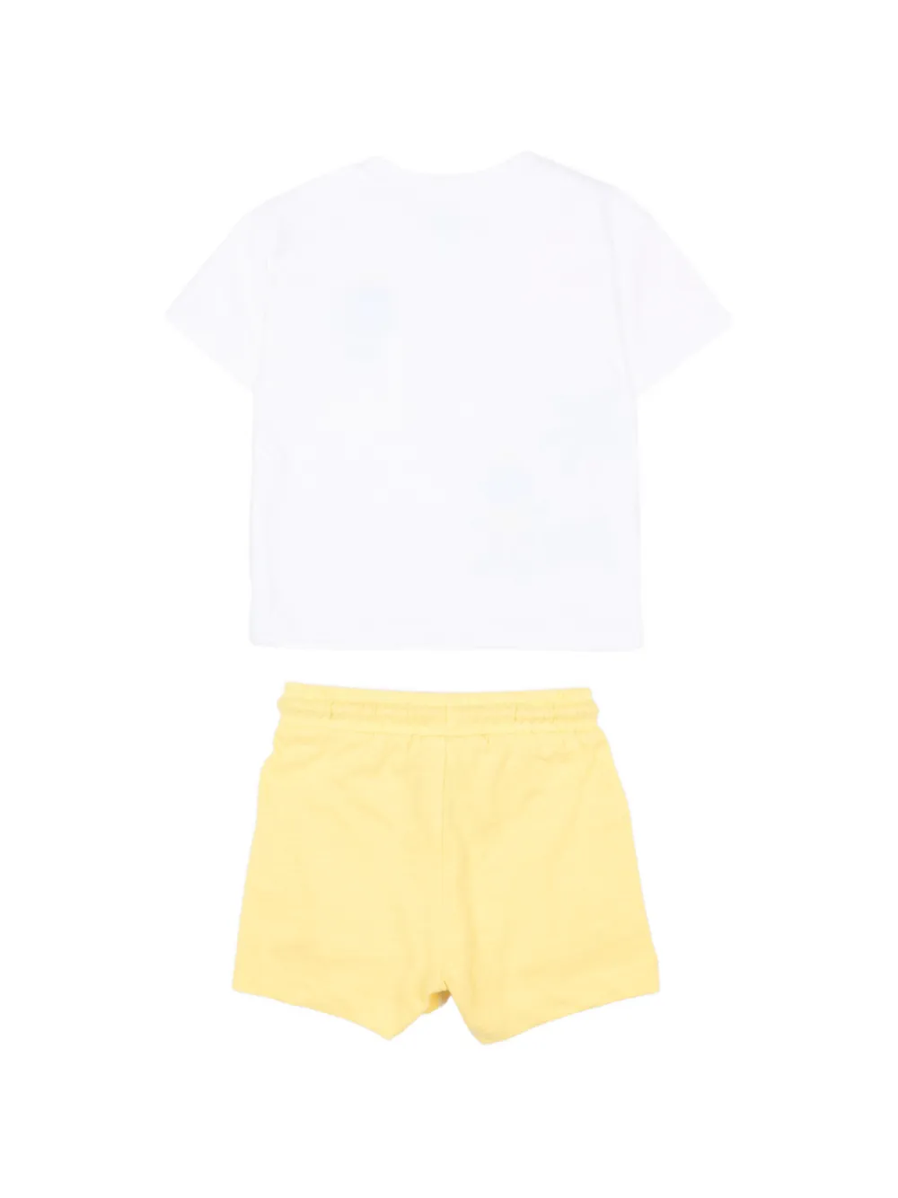  Mayoral Crocodile-print Shorts Set - Yellow 