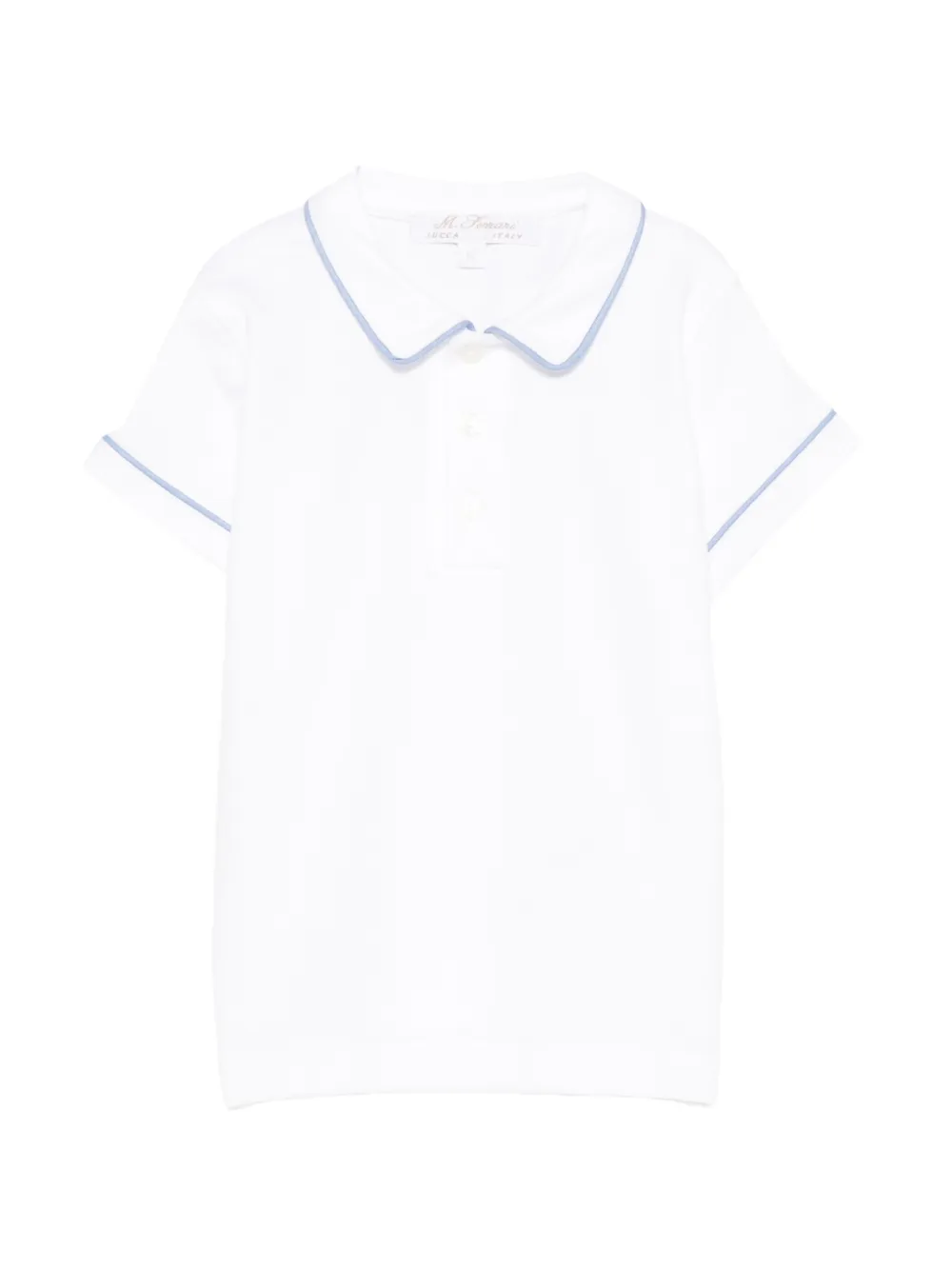 Mariella Ferrari short-sleeves polo shirt - Bianco