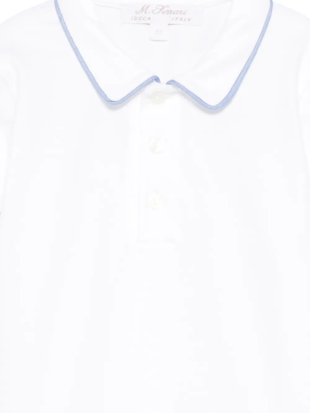 Mariella Ferrari Poloshirt met korte mouwen Wit