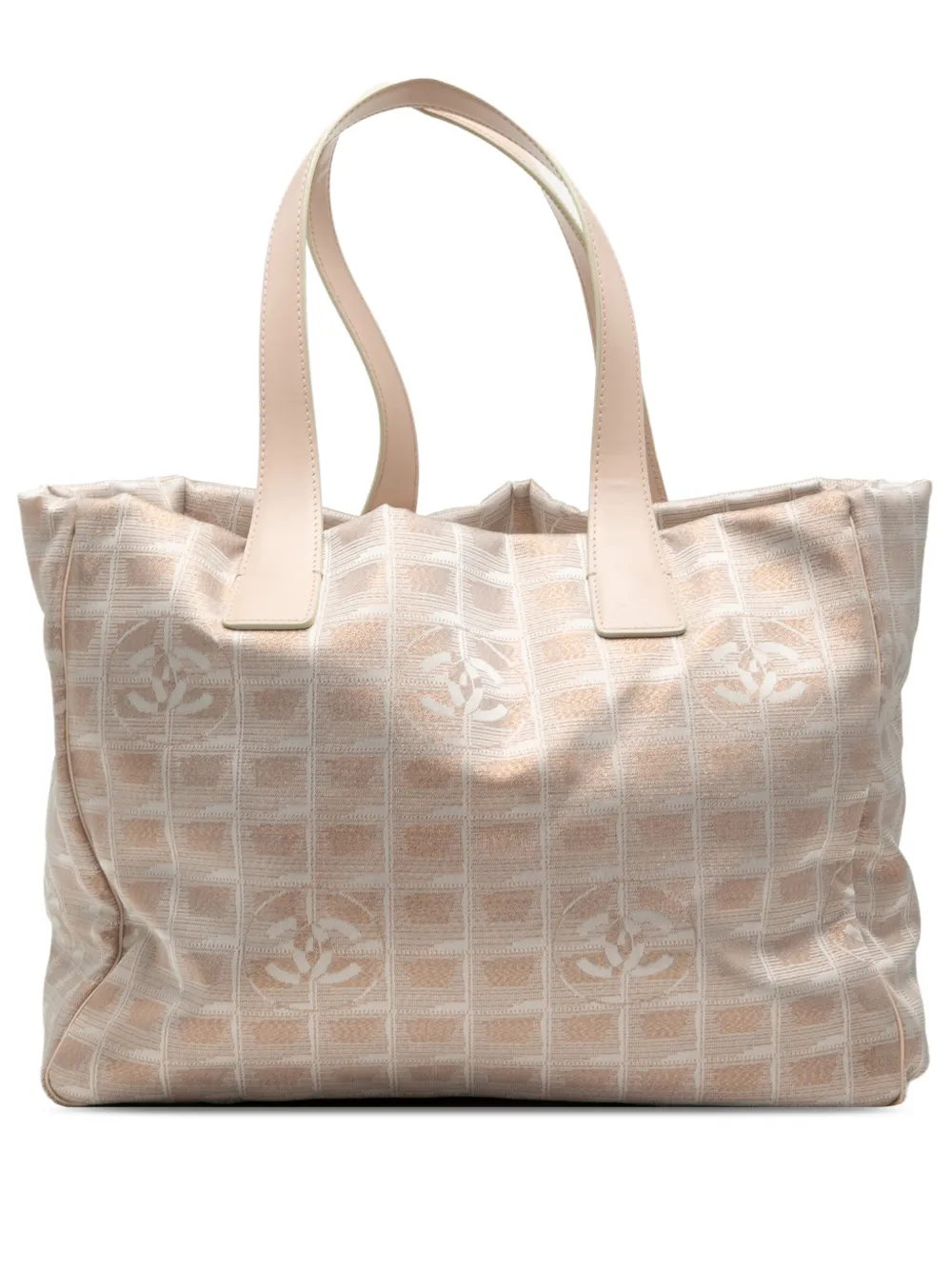 CHANEL Pre-Owned 2004-2005 New Travel Line Nylon tote bag - Marrone