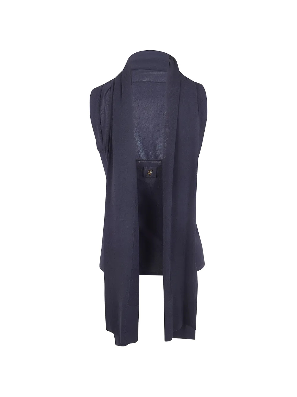 Alberta Ferretti Blouse met col Zwart