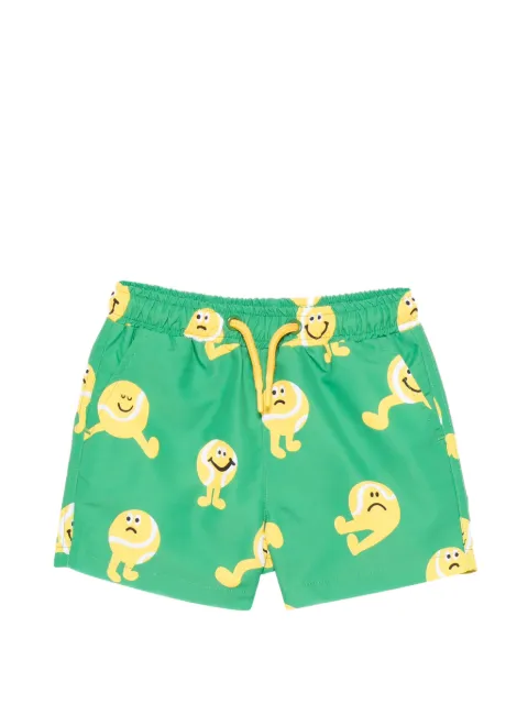 Stella McCartney Kids drawstring-fastening swim shorts