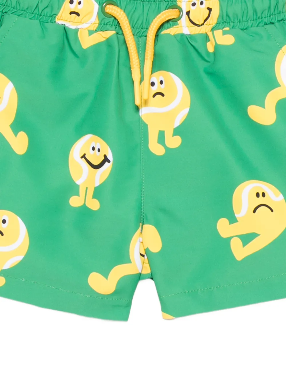  Stella Mccartney Kids Drawstring-fastening Swim Shorts - Green 